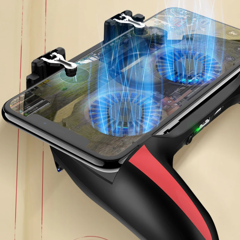 H10 геймпад Pubg контроллер кулер вентиляторы 2500/5000 мАч игровой контроллер Android джойстик мобильный игровой коврик пожарный триггер Кнопка огня