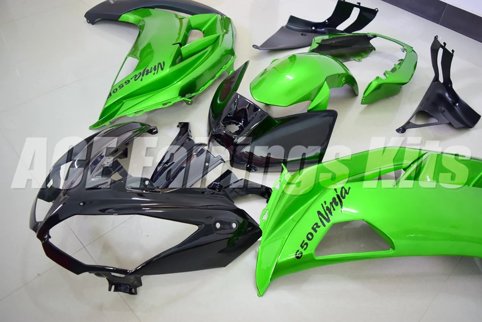 Легко Установка ABS Обтекатели комплект подходит для Kawasaki Ninja 650R ER-6F для детей возрастом 12, 13, 14, 15, 16 650 ER6F 2012 2013 Милая футболка