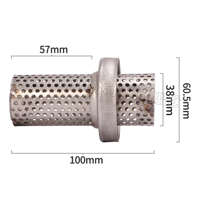 50.8mm 60mm Motorcycle Yoshimura Exhaust Silencer Muffler Escape Moto Metal Catalyst DB Killer For Suzuki Honda Yamaha Dit Bike Type-A 60mm