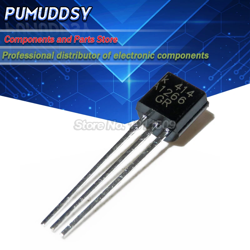 100 шт. 2SA1266-GR 2SA1266 A1266 TO-92 0.15A 50V PNP IC | Электронные компоненты и принадлежности