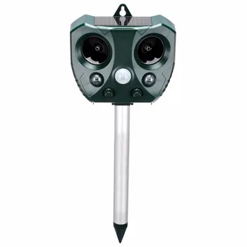 

Garden Solar Ultrasonic Pest & Animal Repeller Motion Sensor Bird Rat Repellent Outdoor Garden Anti Cat Dog Bird Repeller