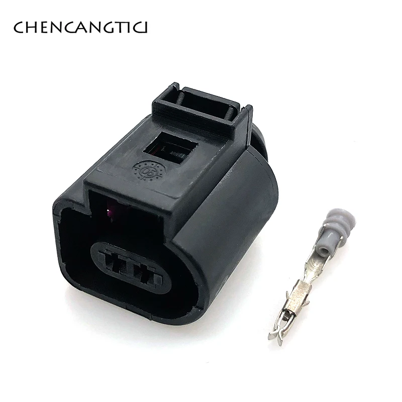 

5 sets 2 Pin/way 1J0973702 VW /Audi Auto Temp sensor connector ,deflation valve plug waterproof Electrical Wire connector plug