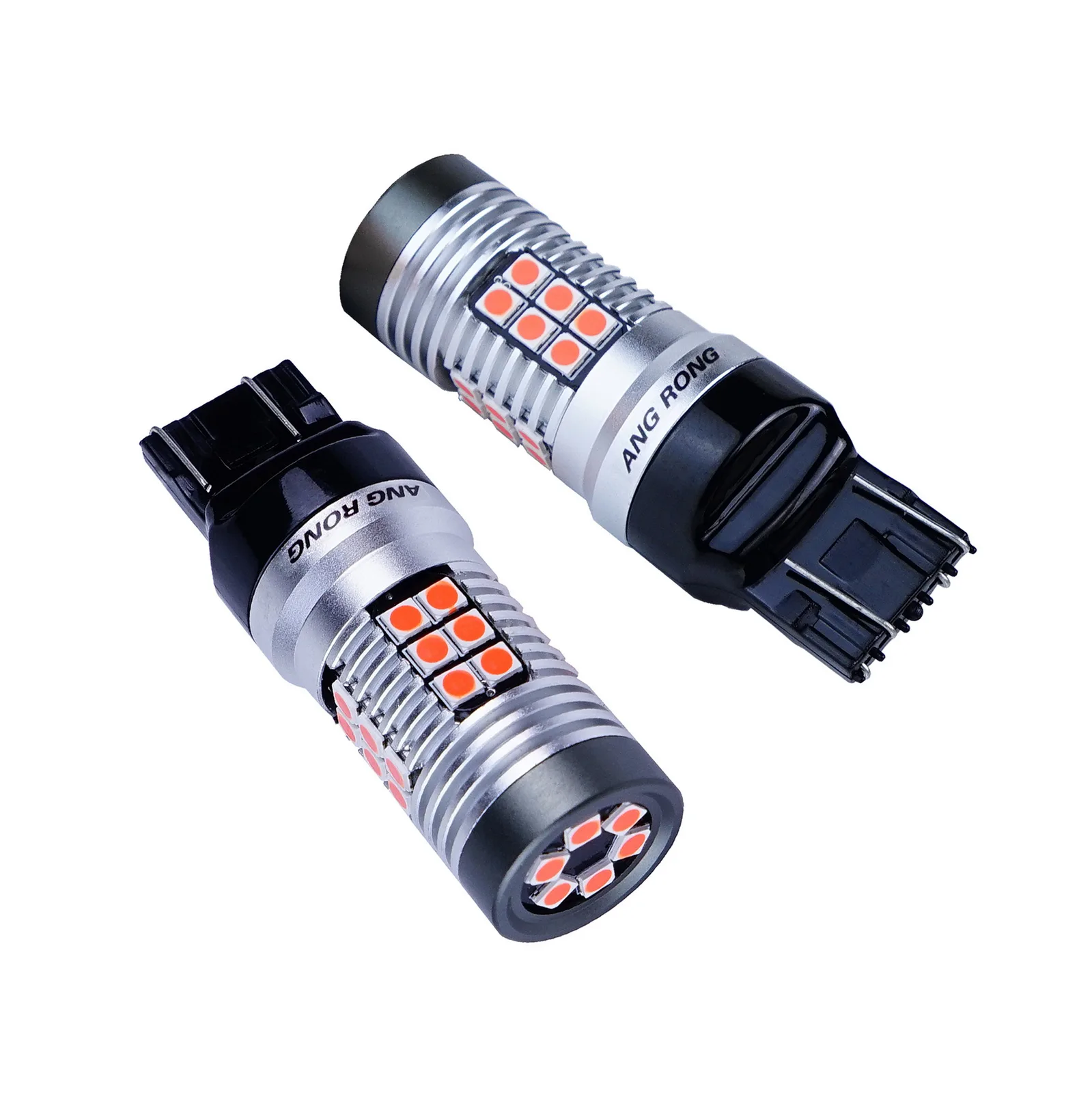 7440 7443 W21W 30 SMD СВЕТОДИОДНЫЙ бортовой светильник Обратный Стоп-сигнал Светильник лампы Красный 12V
