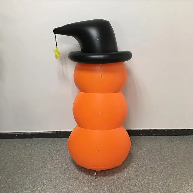 Halloween Pumpkin Ghost Roly-Poly Inflatable Tumbler Toys Water Flooding Easy to Clean Strong Durable Christmas Outdoor Decor 4