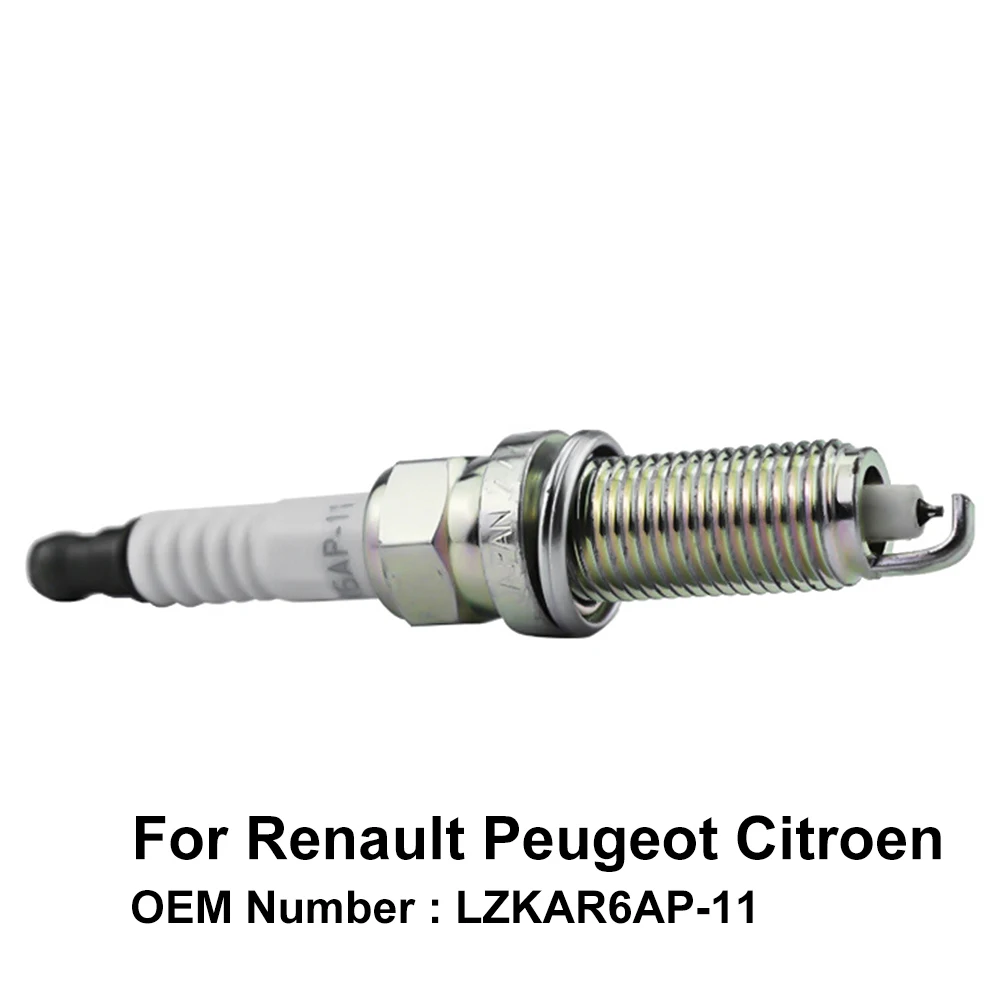 Iridium Spark Plug For Renault Grand Scenic Fluence Peugeot 206 307 407