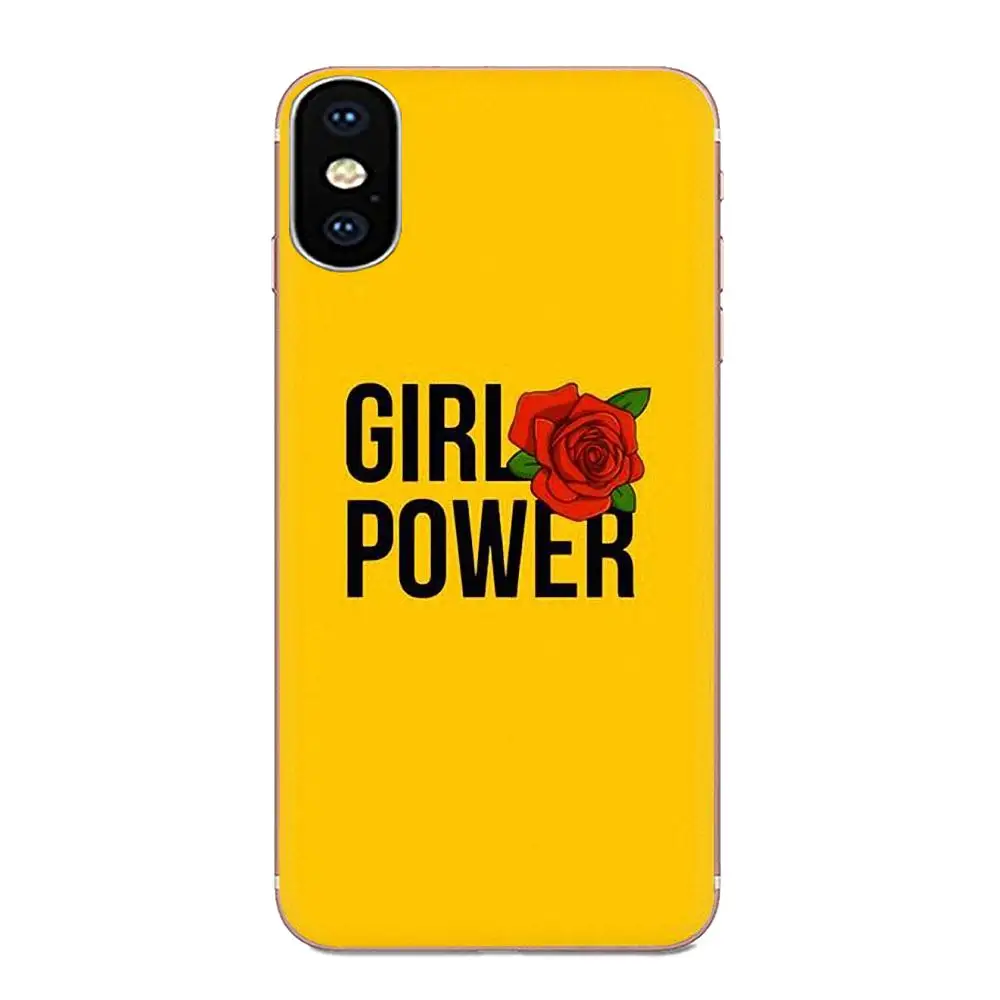 

For Xiaomi Redmi Note 2 3 3S 4 4A 4X 5 5A 6 6A Pro Plus Lovely Plastic Hard Phone Accessories Case Girl Power Feminist