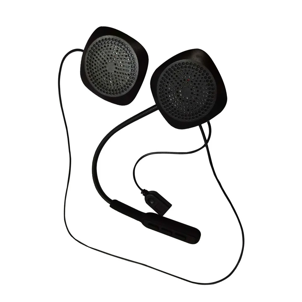 Долгое время ожидания перезаряжаемая Bluetooth стерео гарнитура эргономичные наушники проводные для мотоциклетного шлема портативный