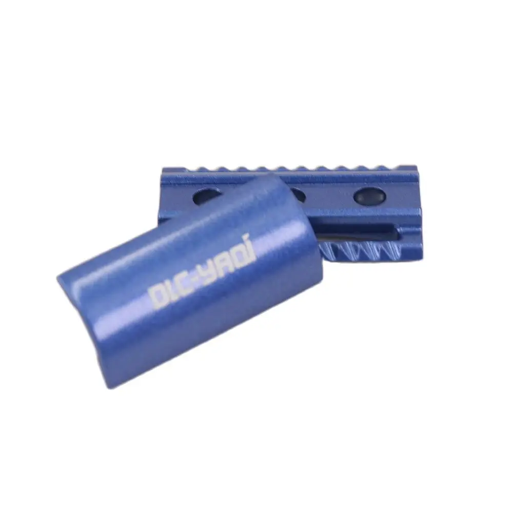 Yaqi Space Blue Color Scalloped Bar Double Edge Mens Safety Razor Head 3