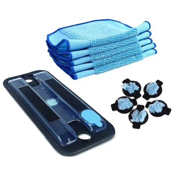 

Parts for Irobot Braava 380t 380T 320 Mint 4200 5200 Vacuum Cleaner Mop Pad Pro-Clean Mopping Clean Reservoir Pad Wick Cap & Mop