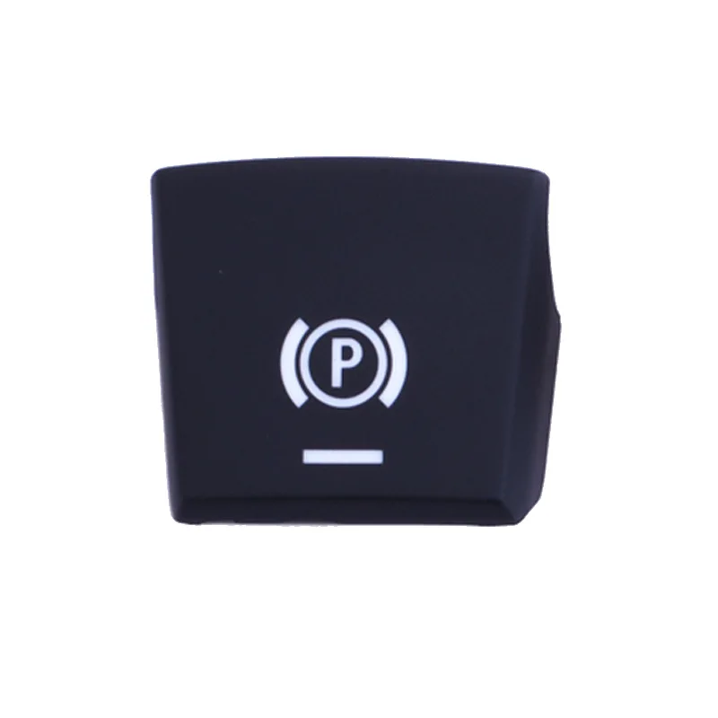 

For BMW 5 7 X3 X4 X5 X6 series F02 F06 F10 F18 F25 F26 F15 F16 Electronic handbrake P button AUTO panel Plastic Black Cap Switch