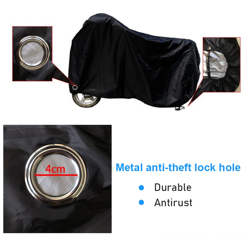 Motorcycle Waterproof Cover Sun Protective Anti-dust 210D Oxford Cloth Protective Cover YS-BUY