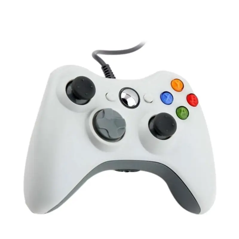 Беспроводной USB проводной игровой контроллер для microsoft Xbox 360 для Xbox 360 Slim или ПК Windows высокое качество Bluetooth геймпад - Цвет: USB Wired