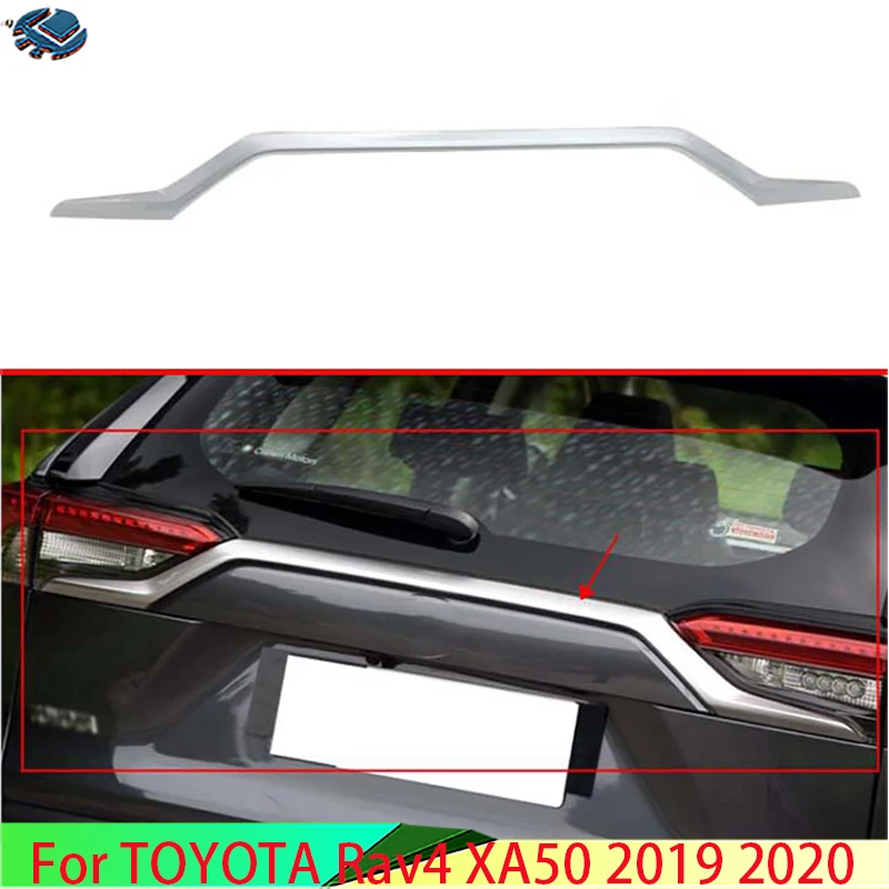 

Декоративные аксессуары для TOYOTA Rav4 (XA50) 2019 2020 ABS Задняя Крышка багажника