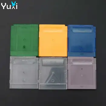 

YuXi Clear Green Blue Gray Card box Replacement for GBA SP Game Cartridge Housing Shell For GB GBC Card Case