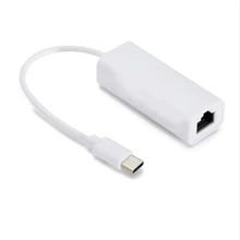 USB-C/TYPE-C для RJ45 Ethernet LAN Интернет кабель адаптера локальной сети для MacBook Windows 7/8/10 ноутбука 10/100 Мбит/с