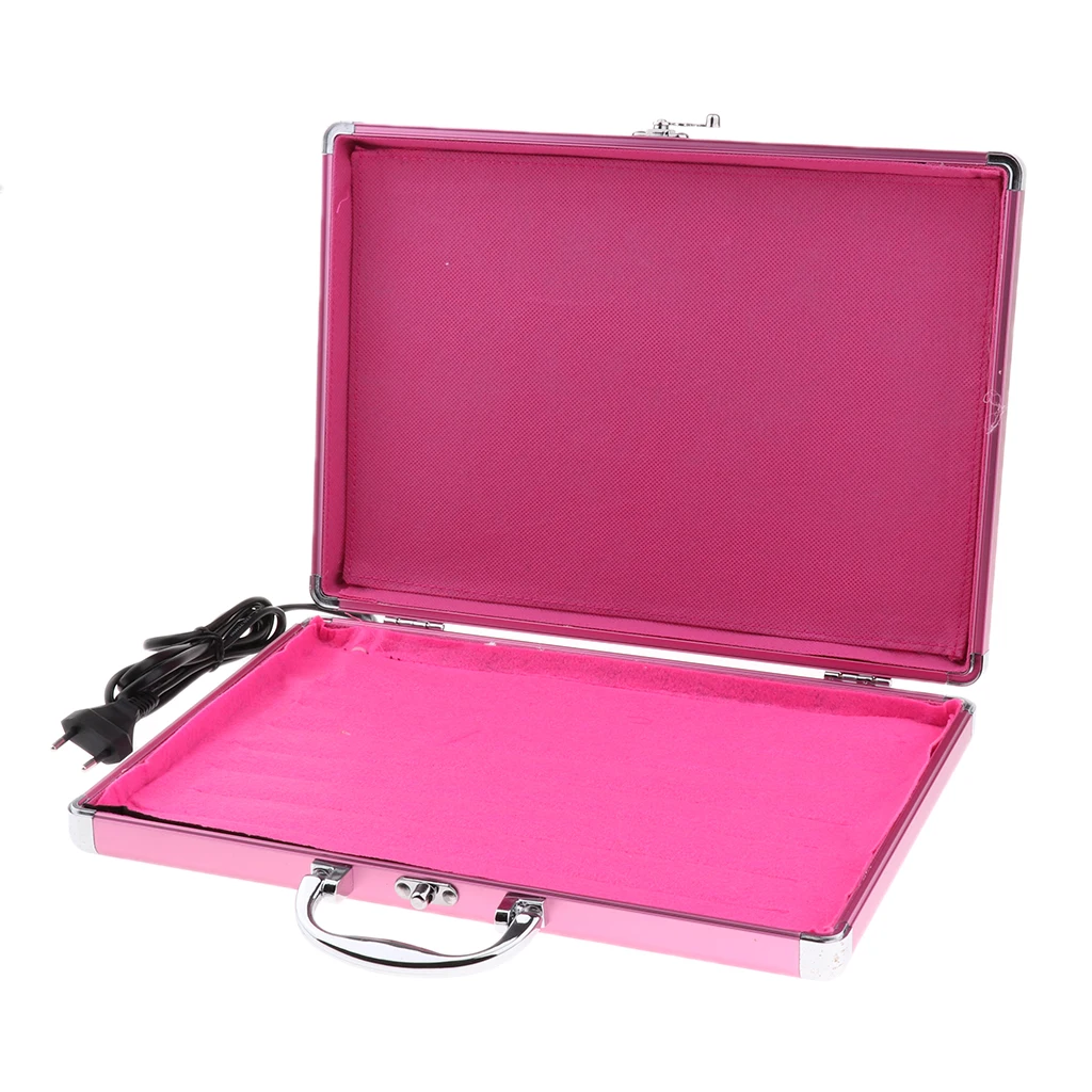 Professional Massage Hot Rocks Warmer Massage Stones Heater Salon Case for 20pcs Hot Stones Massage - EU/US Plug
