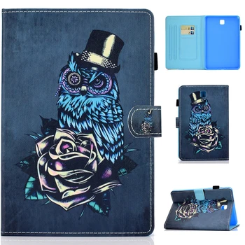 

Case For Samsung Galaxy Tab A 8.0 2015 T350 T355 SM-T350 Shell Protective PU Leather Stand Magnet Smart Funda Cover Pattern