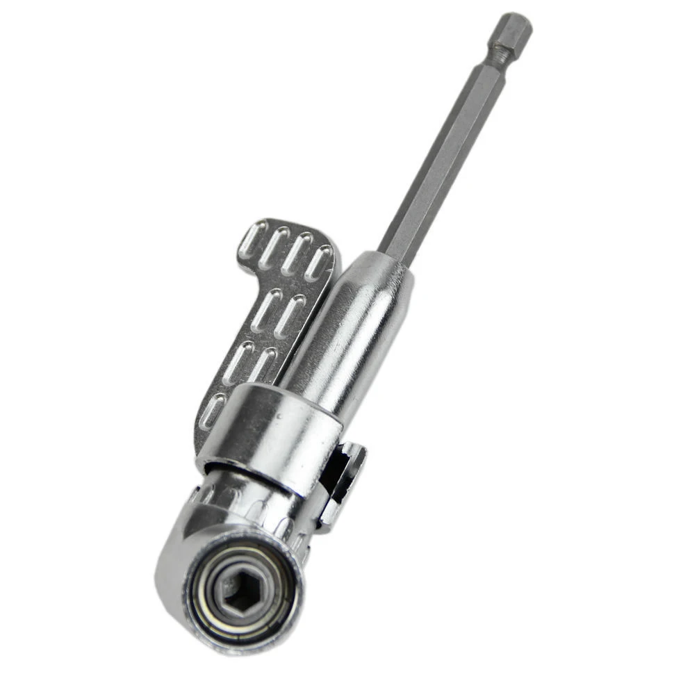 Realmote 360 Degree Adjustable Screwdriver Angle Bit Drivers Adapter Thumb Head Power Drill Dremel Accessories