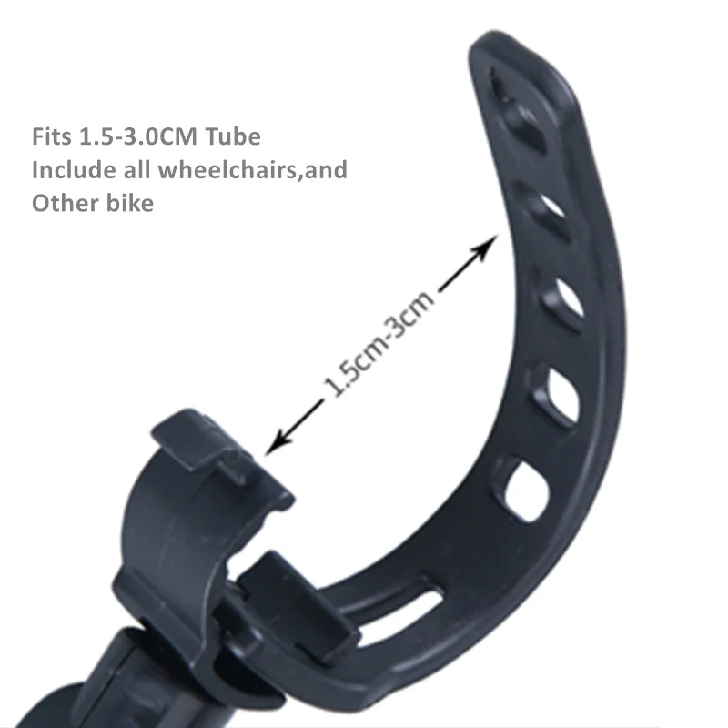 Rearview side mirror for JayCreer power wheelchair other bike
