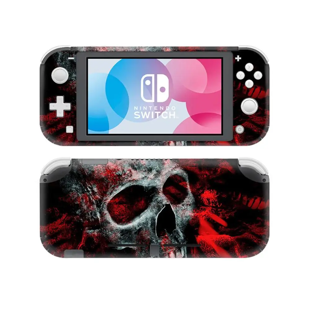 NS NX аксессуары виниловая кожа Наклейка для nintendo Switch Lite Защитная крышка наклейка виниловая кожа для кожи наклейка s 0078 - Цвет: Золотой