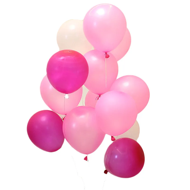 50 шт. 10 дюймов розовые синие металлические хромированные латексные шары толстые жемчужные металлические хромированные цветные воздушные шары для свадебной вечеринки