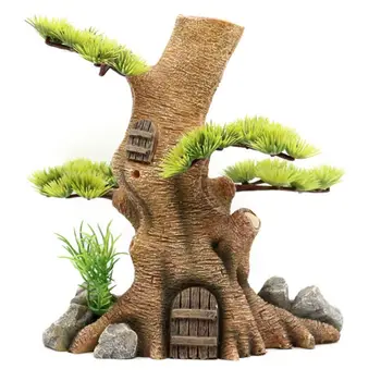 

Simulated Tree Roots Arch Aquarium Fish Tank Resin Ornament Underwater Tree Decoration Shrimp Breeding Shelter