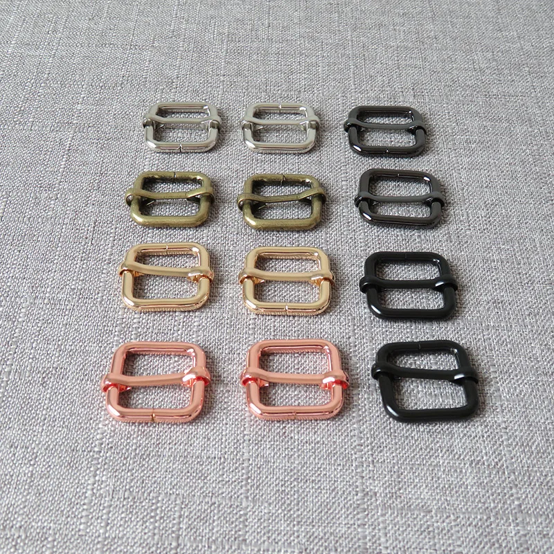 1 pcs 20mm 웨빙 금속 리본 슬라이더 조절기 가방 핸드백 개 목걸이 바느질 의류 액세서리 스트랩 벨트 버클 좋은 품질