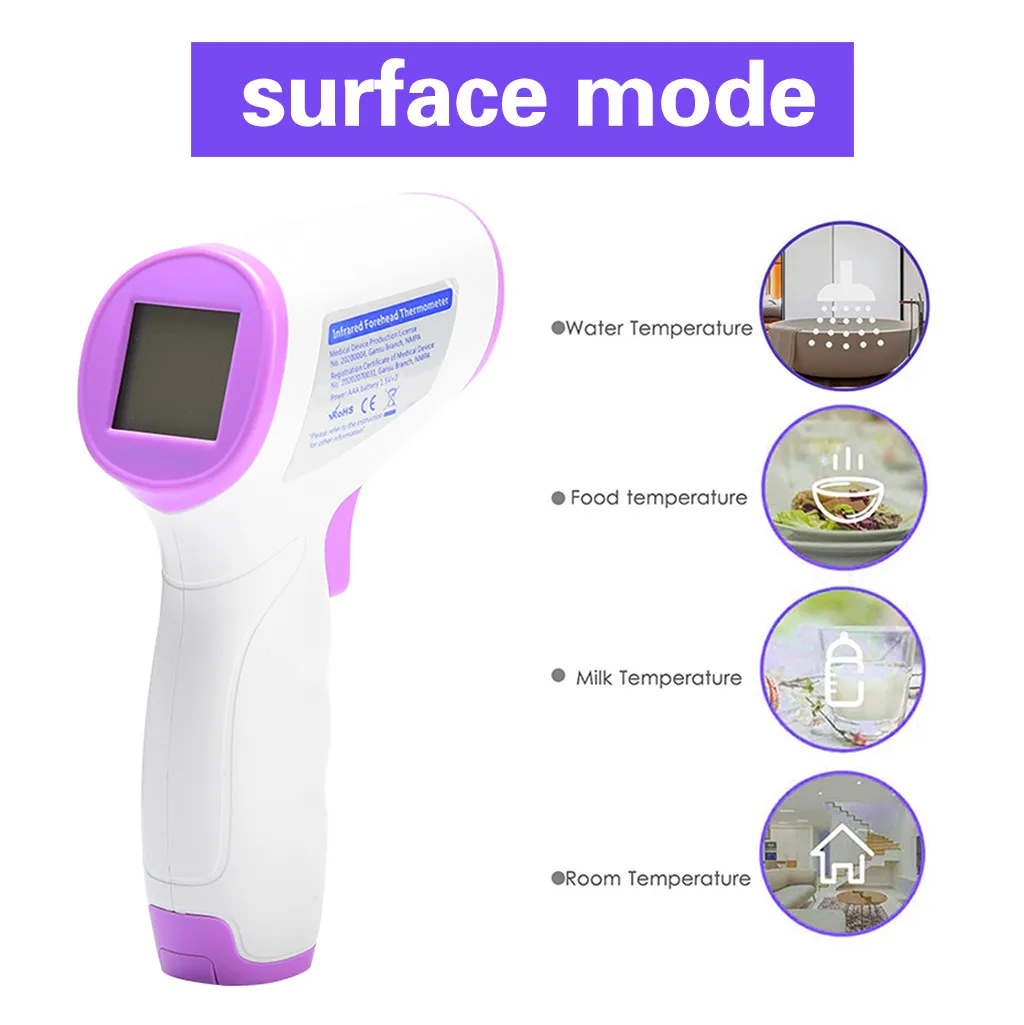 Термометр для лба цифровой инфракрасный термометр дома/спорта на открытом