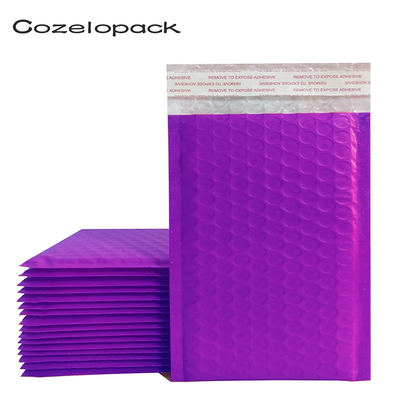

10PCS #0 6x10inch Purple Poly Bubble Mailer Padded Envelopes 175x230mm Self seal Mailing Bag Bubble Envelope Shipping envelopes
