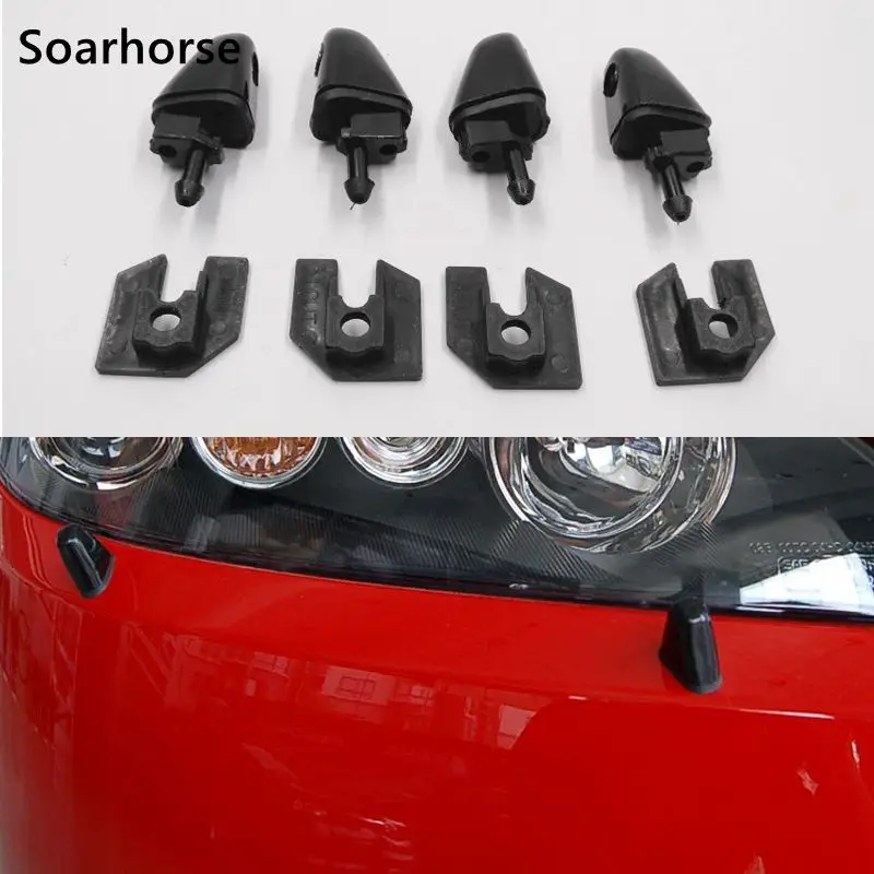 Soarhorse Автомобильная фара Омыватель сопла для Mazda 6 VI GG GY 2002 2003 2004 2005 2006