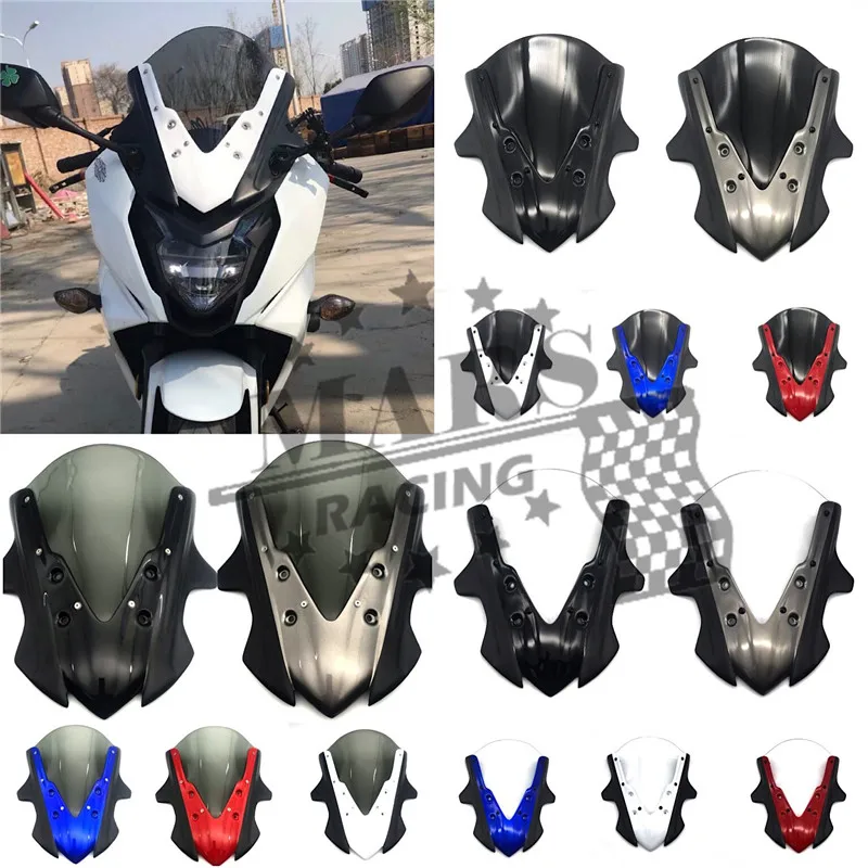 Мотоцикла Viser козырек ветрового стекла дефлектор ветрового стекла для HONDA CBR650F CBR-650F CBR 650 F CBR650F