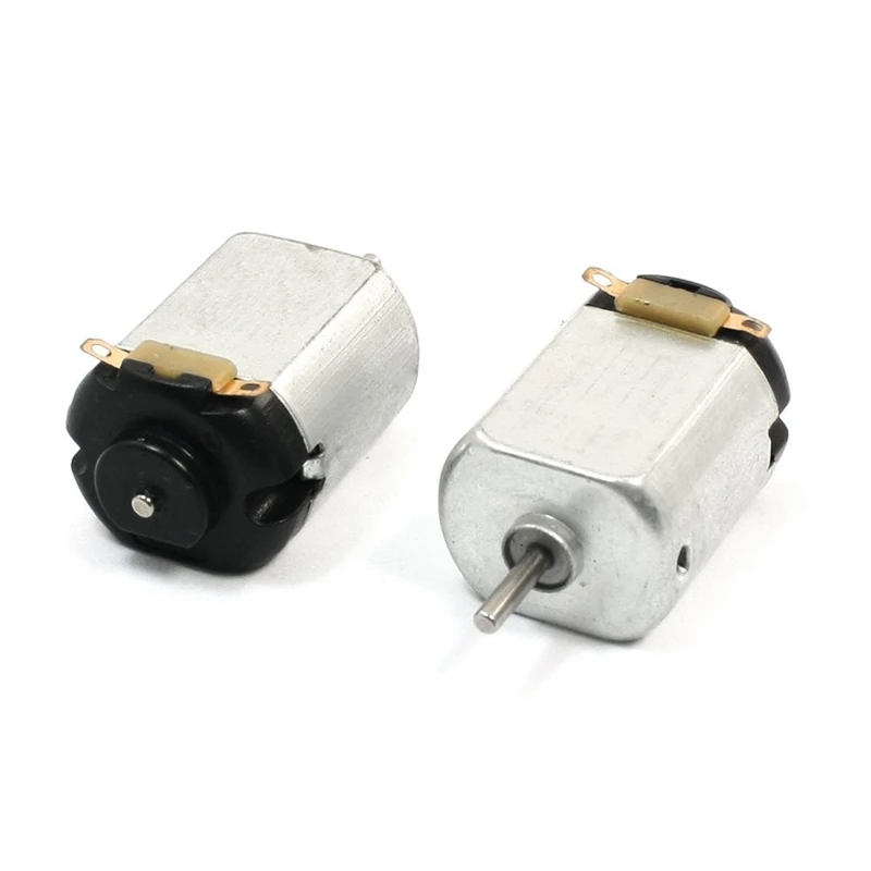 

2pcs Mini 2 pin magnetic motor 19000RPM DC 3-6V for RC model aircraft