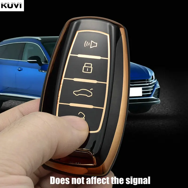 New TPU Car Smart Key Case Cover For Great Wall Haval/Hover H6 H7 H4 H9 F5  F7 H2S Auto Holder Shell Fob Accessories