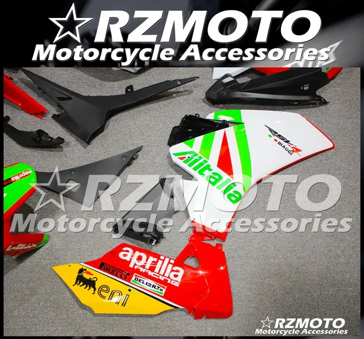 Литьевая Форма ABS Полный обтекатели наборы Подходит для Aprilia RS4 50 RS125 2012 2013 12 13 14 15 тела набор номер 3