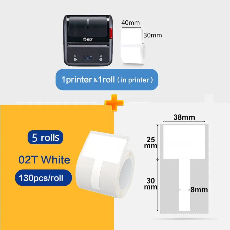 NIIMBOT B3S Portable Cable Label Thermal Printer Wire Tube Marking Machine Line Number Label Maker Power Communication Network 