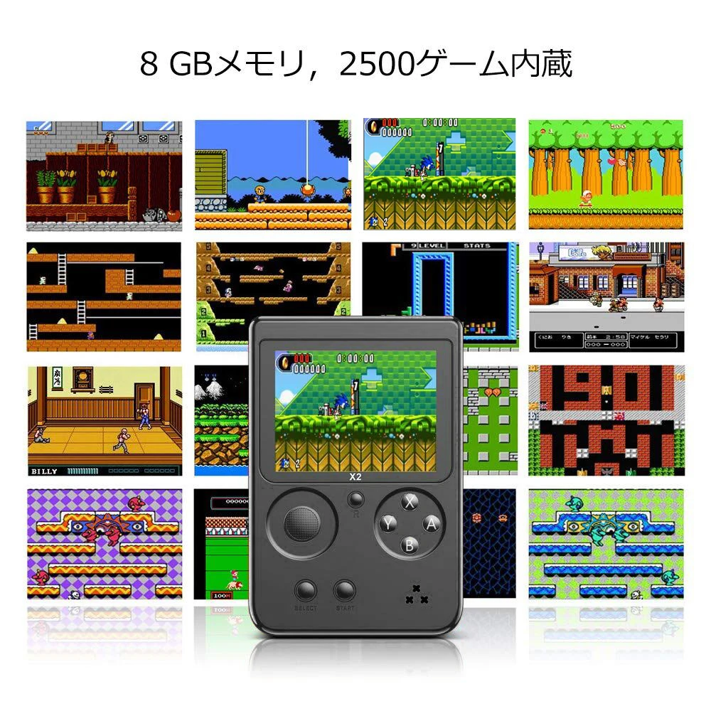 561-X2 ностальгическая портативная игровая консоль Встроенный 2500 NES FC GBA игры 2,8 дюймов ЖК-дисплей детский подарок на день рождения