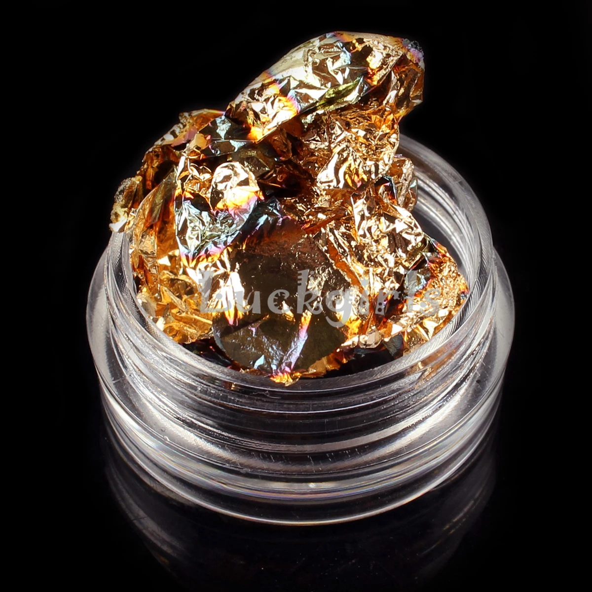 12 Boxes/Set Multicolor Foils Shiny Sparkles Gold & Silver Nail Art Glitter Stickers DIY Decoration 4