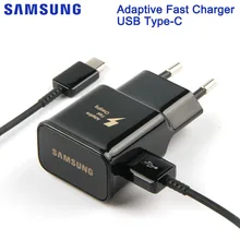 Оригинальное Адаптивное дорожное быстрое зарядное устройство для S8 G9500 S8+ NOTE8 Note 9 Note 10 GALAXY C9 Pro C9000 GALAXY Note 7 A8 type-C кабель