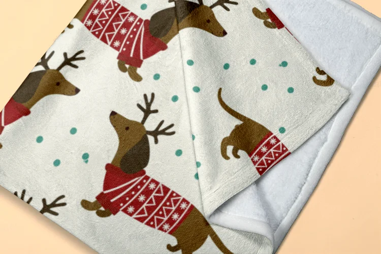 Couverture De Noël En Flanelle - 100x150 Cm, Motifs Sapins, Rennes, Flocons - Pour Canapé, Lit, Voiture - Cadeau Enfant Ou Adulte