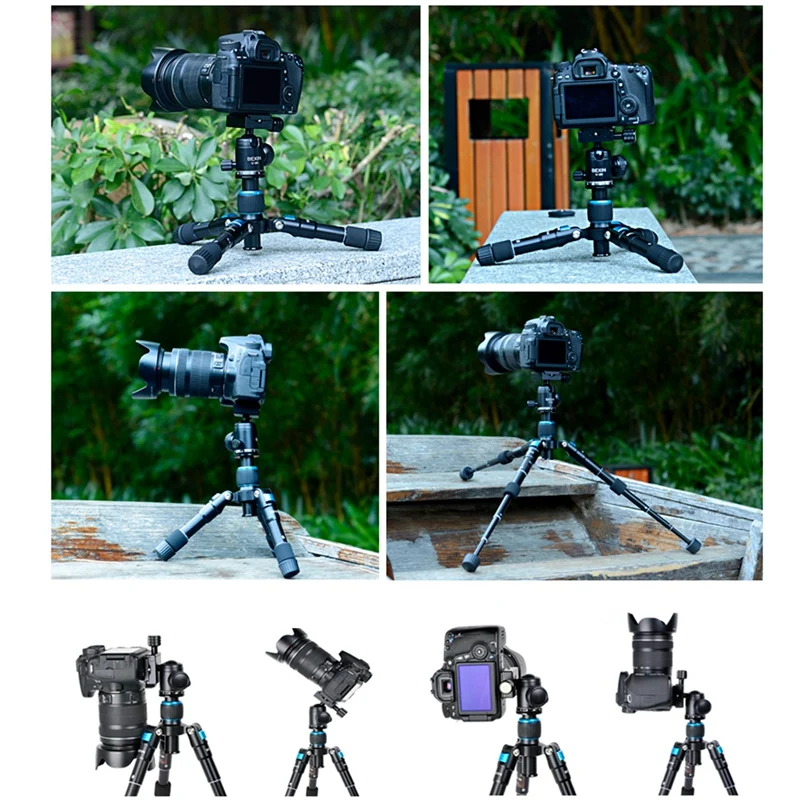 Bexin Ms08 камера для путешествий Профессиональная фотография смартфон рыболовный штатив шаровая Головка мини штатив держатель для телефона камера
