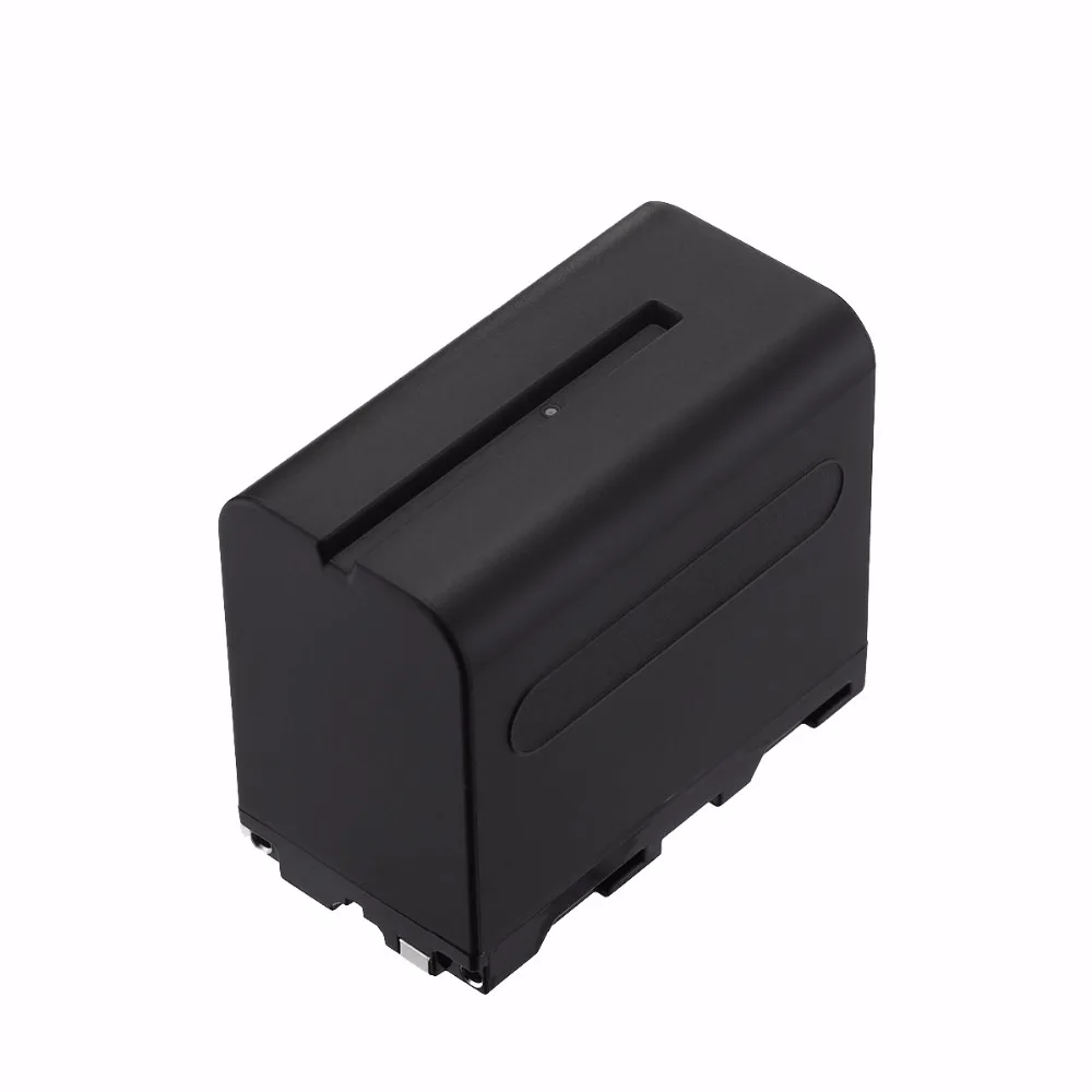 7200 мАч NP-F970 NPF-960 Фотографическая лампа батарея для NP F970 F960 светодиодный видео монитор батарея фотографический светильник батарея