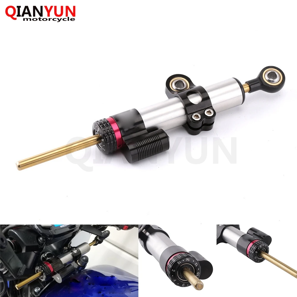 Мотоцикл с ЧПУ рулевой демпфер для Yamaha MT 09 MT09 MT-09 FZ-09 2013- Stabilizerlinear обратный кронштейн безопасности MT09