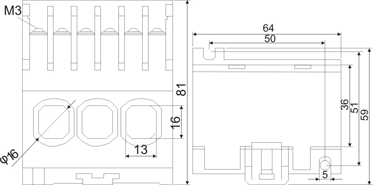 Motor, ESS: 180-460VAC, SOPR-SS3-440