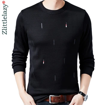 

2019 brand casual autumn winter warm pullover knitted striped male sweater men mens thick mens sweaters jersey clothing 41212