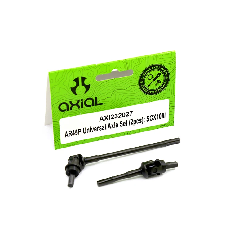 

Universal Joint Reinforced Steel CVD 1 Pair For 1/10 RC Crawler car AXIAL SCX10 III AX103007