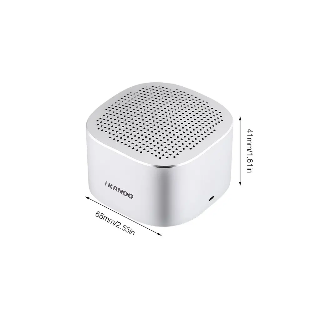 IKANOO мини i609 беспроводной Bluetooth динамик с микрофоном Hands-free Звонки 3D стерео музыка объемный громкий динамик поддержка TF USB