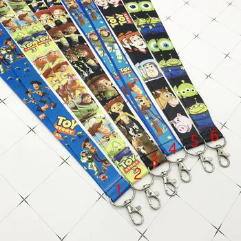 

story 4 mobile phone hang rope TOY buss woody three-eyed blame student campus card keys hanging neck hung on the rope