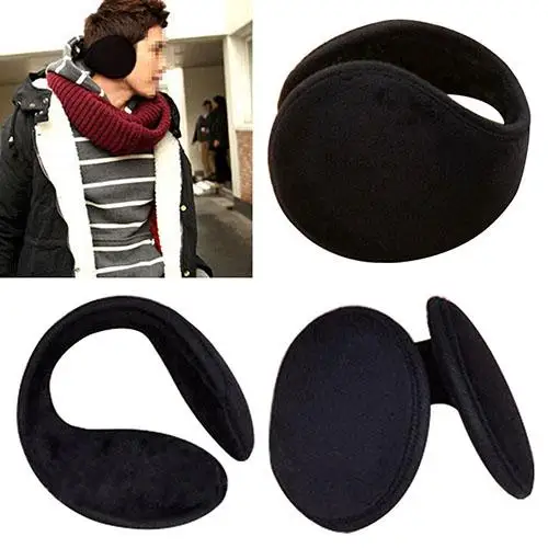 

Unisex Ear Unisex Winter Solid Cover Protective Case Deloid Thick Plush Soft Warm Earmuffs Warmer Gift Clothing Accessories