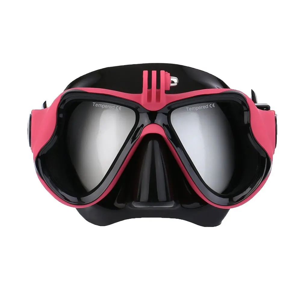 

Professional Waterproof Underwater Diving Camera Mask Dive Face Scuba Snorkel Swimming Goggles for Xiaomi Sports