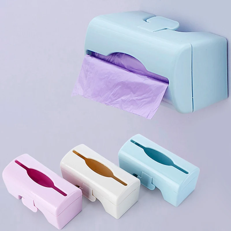 Мусорная сумка для хранения держатель для мусорного мешка экономичный удобный пластиковый подвесной шкаф кухня аккуратный органайзер для дома